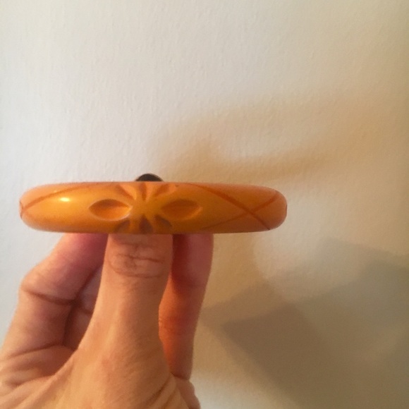 bakelite Jewelry - Bakelite bagels & cuff vintage jewelry lot